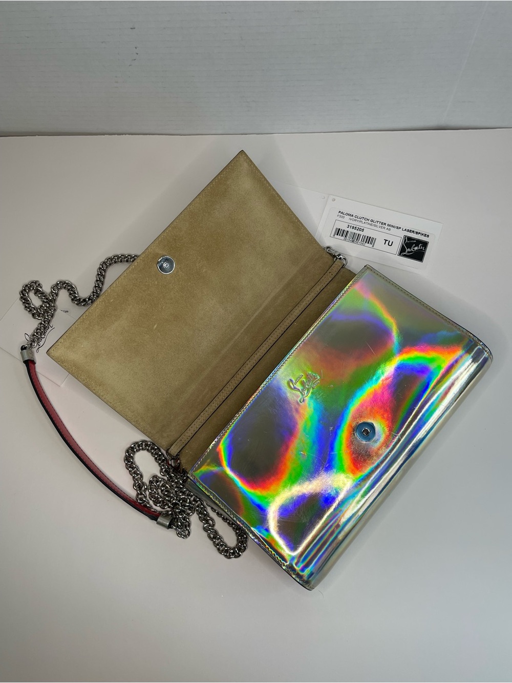 Christian Louboutin Paloma Clutch Crossbody Bag - Picture 8 of 16